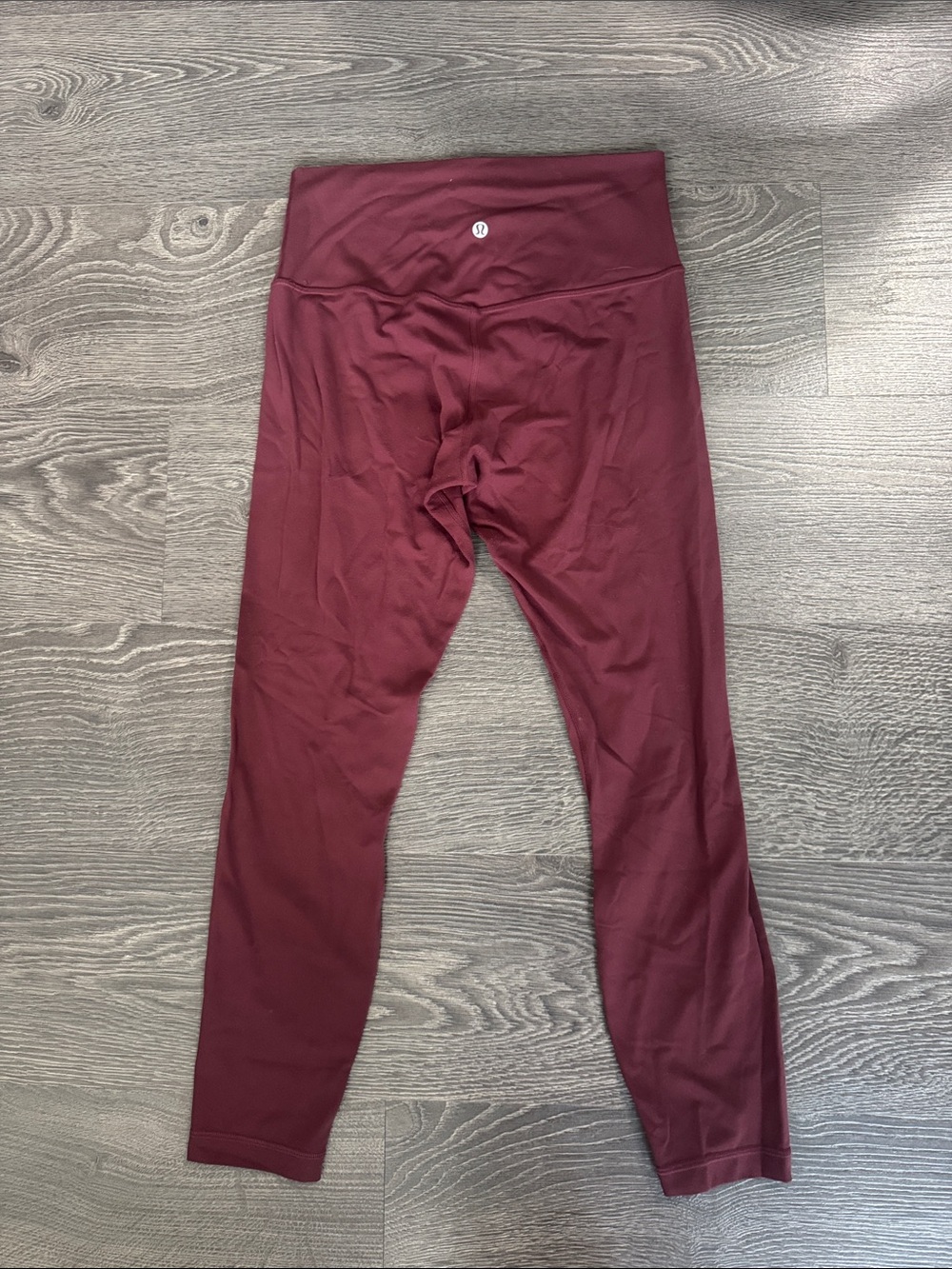 lululemon athletica Girls' Maroon High-Rise Leggings